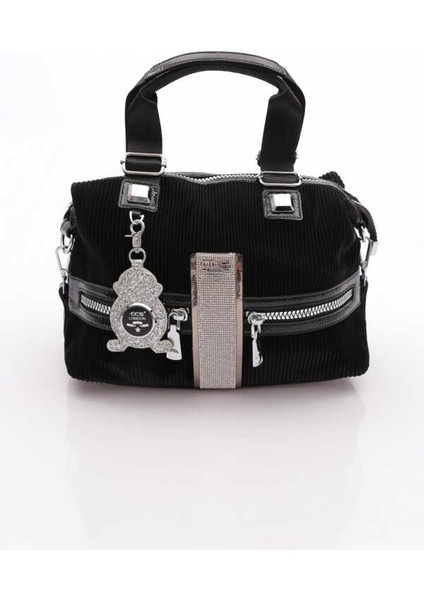 CCS 17677 Lüks Gösterişli Siyah Renk El Kol Çantası