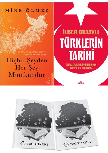 Hiçbir Şeyden Her Şey Mümkündür ve Türklerin Tarihi + Hediyeli