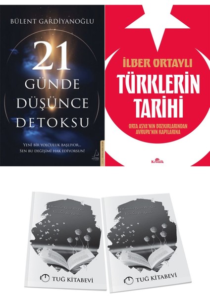 21 Günde Düşünce Detoksu ve Türklerin Tarihi + Hediyeli