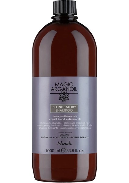 Magic Arganoil Blonde Story Sarı Saçlar Için Parlatıcı Şampuan 1000ML