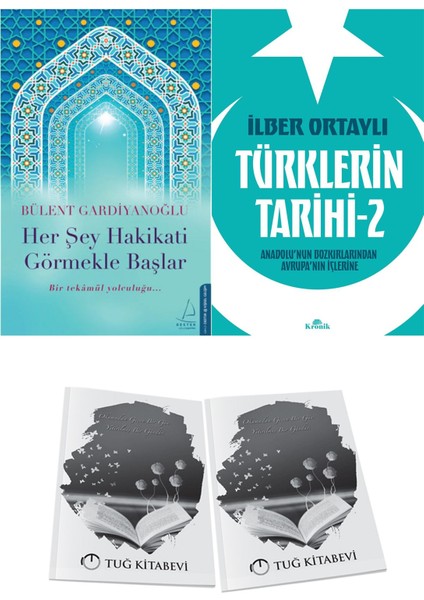 Her Şey Hakikati Görmekle Başlar ve Türklerin Tarihi 2 + Hediyeli
