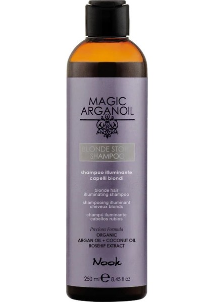 Magic Arganoil Blonde Story Sarı Saçlar Için Parlatıcı Şampuan 250ML