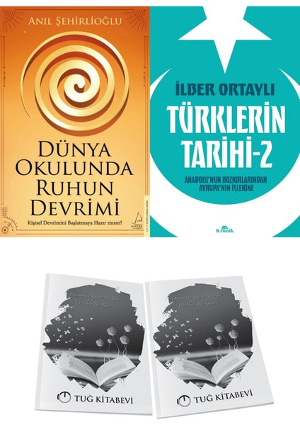 Dünya Okulunda Ruhun Devrimi ve Türklerin Tarihi 2 + Hediyeli