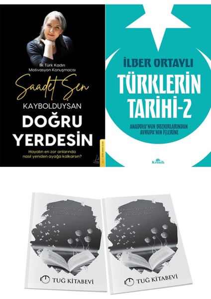 Kaybolduysan Doğru Yerdesin ve Türklerin Tarihi 2 + Hediyeli