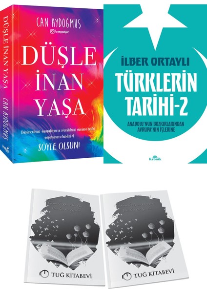 Düşle Inan Yaşa ve Türklerin Tarihi 2 + Hediyeli