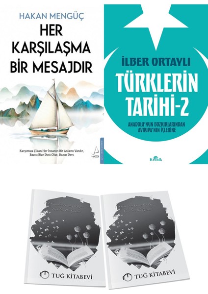 Her Karşılaşma Bir Mesajdır ve Türklerin Tarihi 2 + Hediyeli