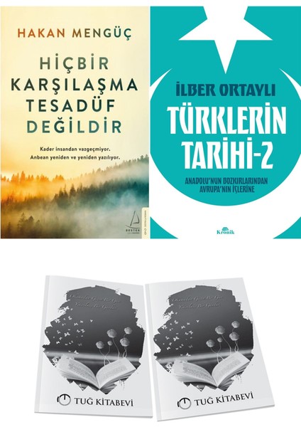 Hiçbir Karşılaşma Tesadüf Değildir ve Türklerin Tarihi 2 + Hediyeli