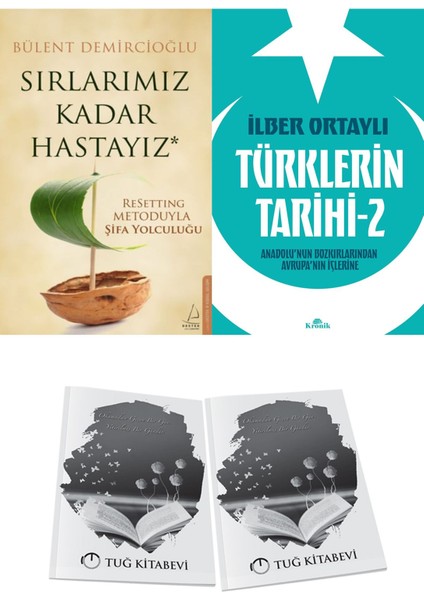 Sırlarımız Kadar Hastayız ve Türklerin Tarihi 2 + Hediyeli