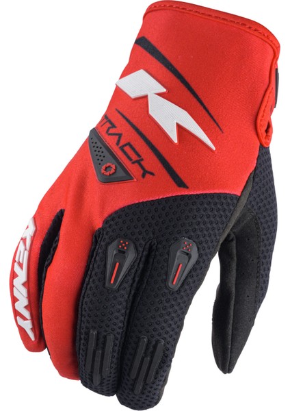 Kenny Track Eldiven Siyah Kırmızı