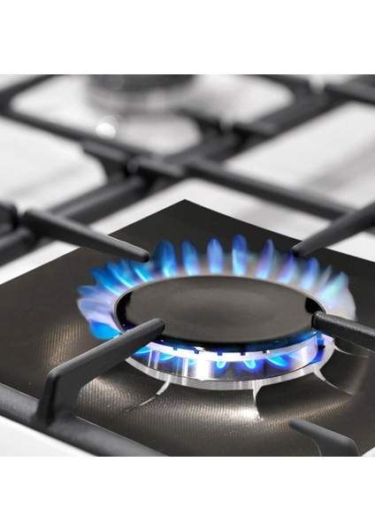 Siyah Renk Ocak Koruyucu Folyo Yanmaz Yapışmaz 4'lü Set fiyatları