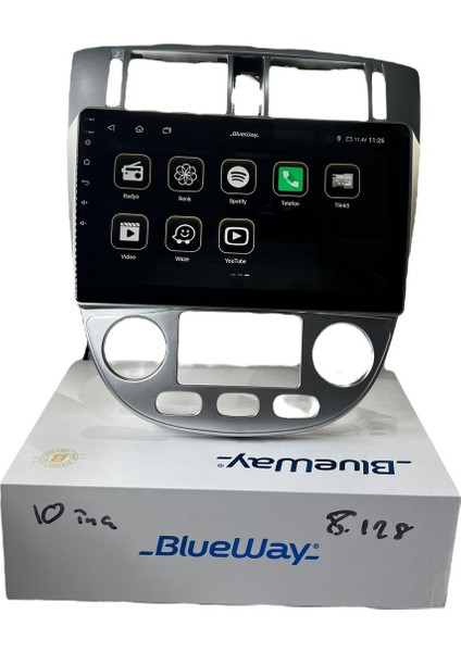 Chevrolet Lacetti 2004-2013 Blueway 8-128 Tam Profesyonel Oem Multimedia modelleri