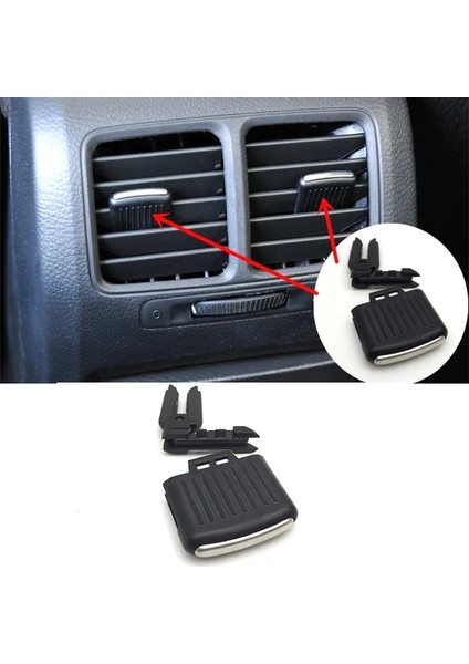 Volkswagen Jetta Mk5 Ile Uyumlu (2005 >2010) Arka Konsol Havalandırma Izgarası Yönlendirme Klipsi 1K0819203 fiyatları