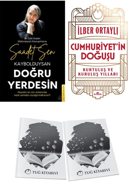 Kaybolduysan Doğru Yerdesin ve Cumhuriyet’in Doğuşu + Hediyeli