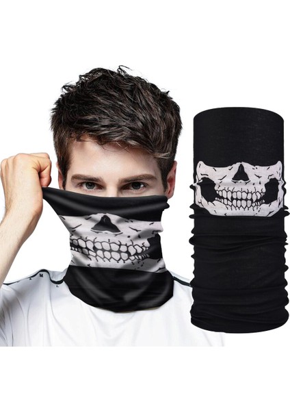 Motorcu Boyunluk Baf Buff Bandana 25X48 cm Model 7
