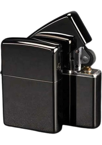 Erkeklere Özel Hediyelik Eşya Zippo Metalik Benzinli Çakmak Doldurulabilir modelleri