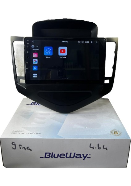 Chevrolet Cruze Blueway 4-64 Profesyonel Oem Multimedia indirimleri