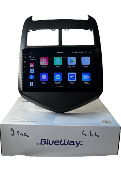 Chevrolet Aveo 2012-2018 Blueway 4-64 Profesyonel Oem Multimedia modelleri