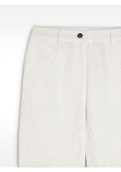 %100 Pamuk Nakışlı Pantolon indirimleri