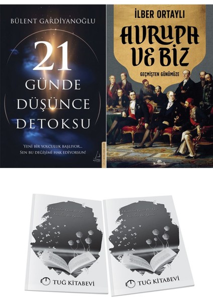 21 Günde Düşünce Detoksu ve Avrupa ve Biz + Hediyeli