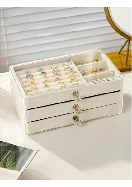 Üç Katlı Takı Organizeri modelleri