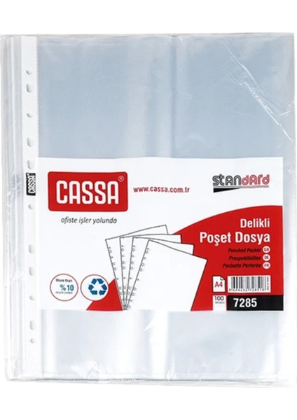 Poşet Dosya 100 Adet