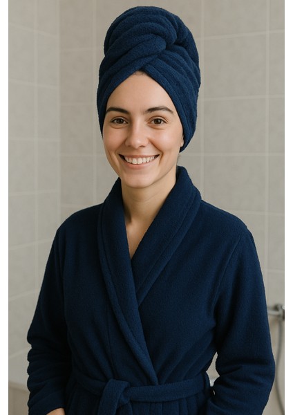 Düğme Lastikli Havlu Bone , Saç Bone ,pamuklu Saç Bone , Bukle Baş Havlusu ,saç Kurutma Bonesi