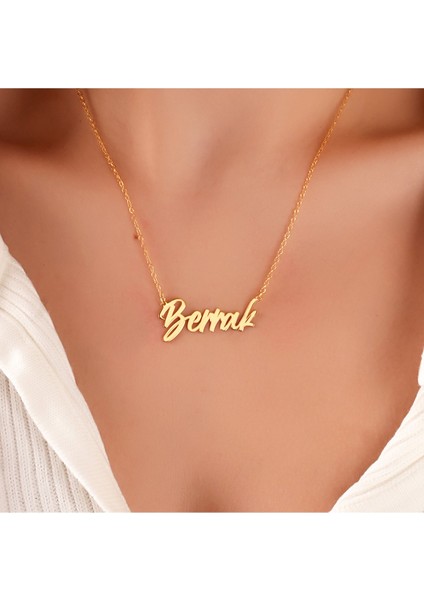 925 Ayar Isimli Kadın Kolye