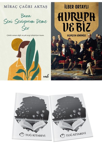 Bana Seni Seviyorum Deme Sev ve Avrupa ve Biz + Hediyeli