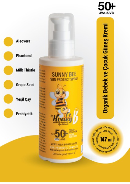 Sunny Bee 147 ml Güneş Spreyi