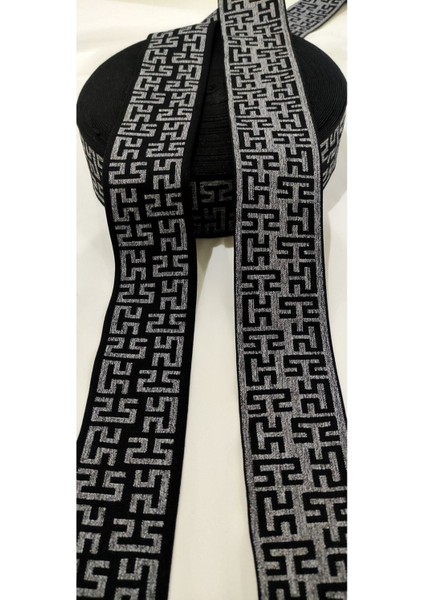 Özel Desen Siyah Gri Lastik Şerit modelleri