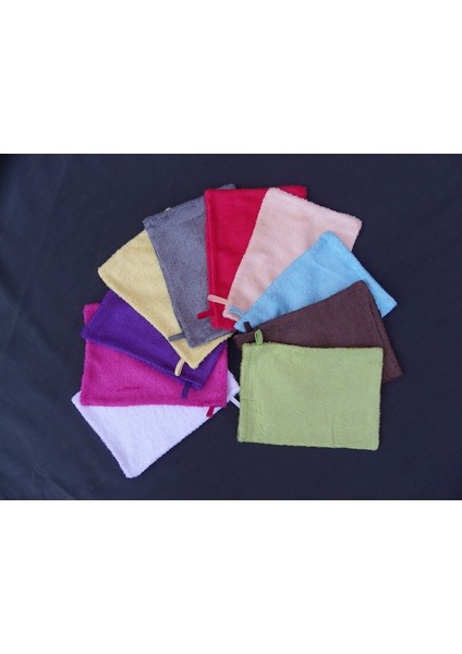 (3 Adet ) Pamuklu Bebek Kese , Çocuk Kese ,yetişkin Kese, Havlu Banyo Kese-Lifi Outlet fırsatları