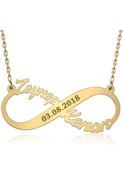 925 Ayar Isimli Kadın Kolye