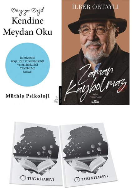 Dünyaya Değil Kendine Meydan Oku ve Zaman Kaybolmaz + Hediyeli