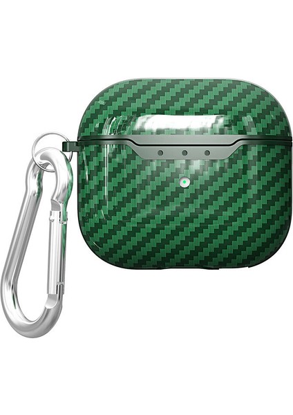 Airpods 4 Kılıf Uyumlu Xemu Airbag 05 Silikon-Yeşil