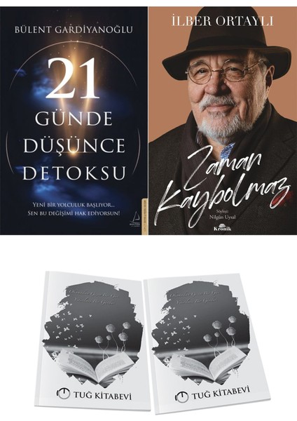 21 Günde Düşünce Detoksu ve Zaman Kaybolmaz + Hediyeli
