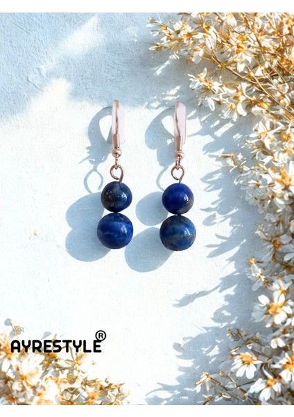 Lapis Lazuli Doğal Taş Takı Seti – Kolye, Bileklik, Küpe 3’lü Set – Bilgelik Taşı – Kadın Bijuteri Hediye Takı modelleri