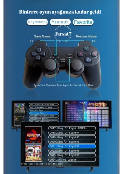 36500 Oyunlu Atari 5g 8k Hdr Ultra Hd 64 GB Tv Box + Game Box Android Tv + Oyun Konsolu 2 In1 Cihaz indirimleri