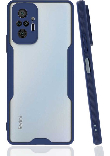 Xiaomi Redmi Note 10 Pro Kılıf Xemu Parfe Kapak-Lacivert