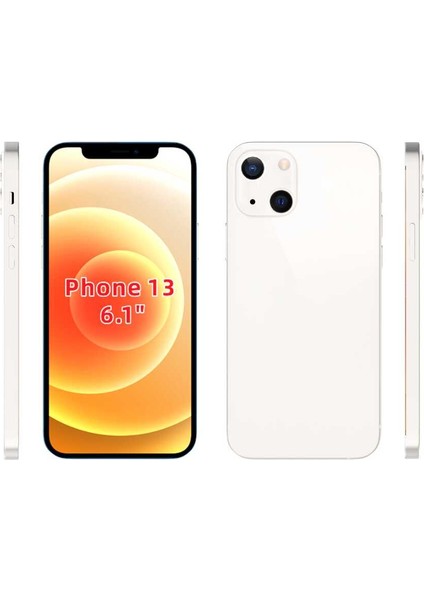 iPhone 13 Kılıf Xemu Süper Silikon Kapak-Renksiz fırsatları