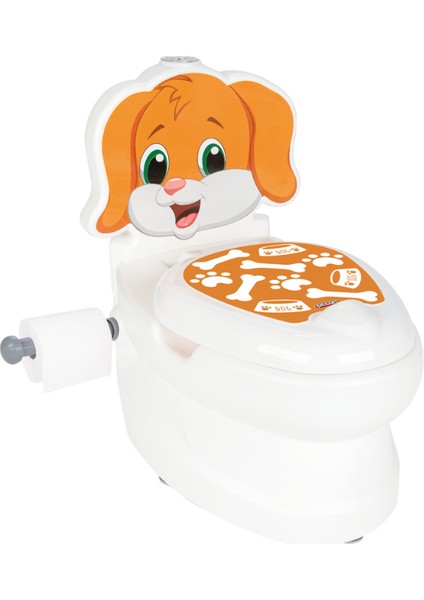 Işıklı ve Su Sesli Köpek Şekilli Eğitici Çocuk Lazımlık Klozet | Tuvalet Eğitimi Için Oyuncak Klozet fırsatları