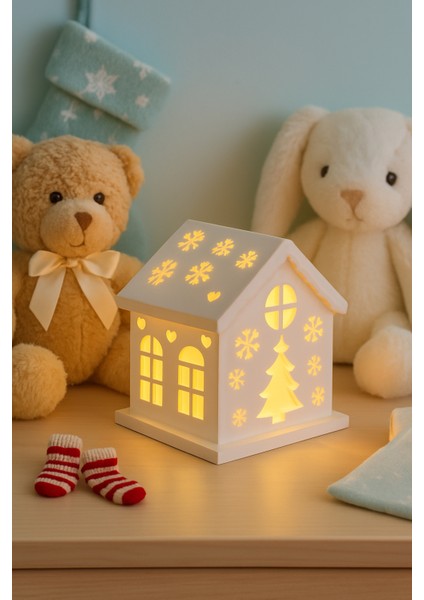 Dekoratif Işıklı Ev Mumluk – Tealight veya LED Uyumu – El Yapımı Nostaljik Masaüstü Ev Dekoru fiyatları