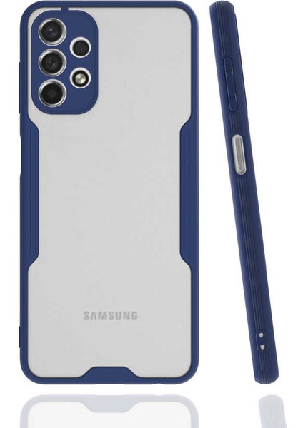 Galaxy A13 4g Kılıf Xemu Parfe Kapak-Lacivert