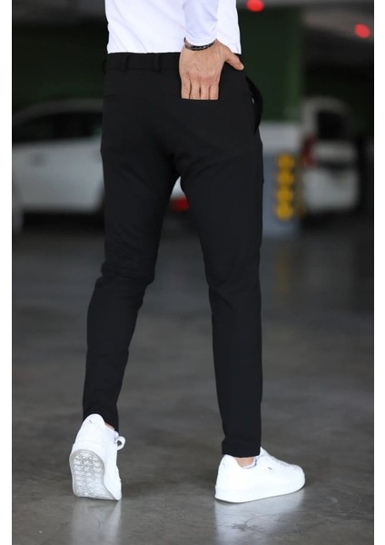 Erkek Düz Kesim Bilek Boy Kumaş Pantolon indirimleri