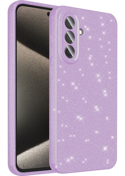 Galaxy A56 Kılıf Kamera Korumalı Simli Lüks Xemu Koton Kapak - Açık Pembe fiyatları