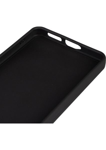 Redmi Note 14 4g Kılıf Xemu Biye Silikon - Kırmızı