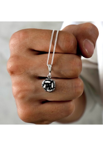 Gümüş Gül Kolye 925 Ayar Gümüş Gül Figürlü Unisex Kolye Çiçek Kolye indirimleri