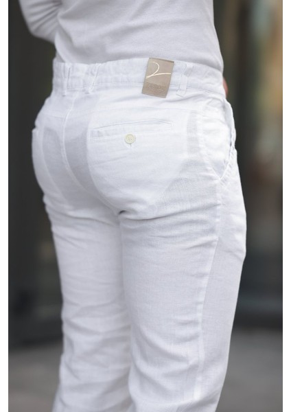 Erkek Rahat Keten Pantolon modelleri