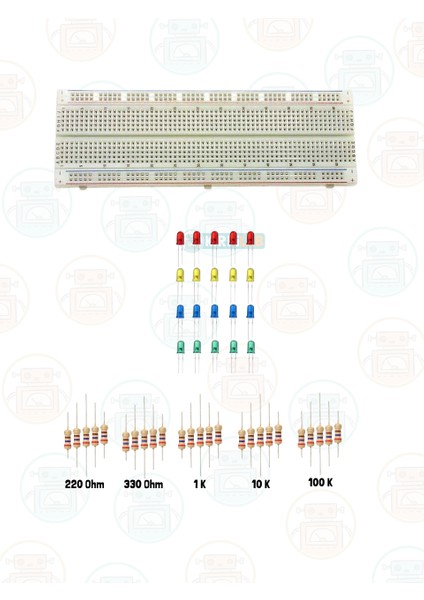 Arduino Başlangıç Seti 24 Parça 126 Bileşenli Maker Seti fırsatları
