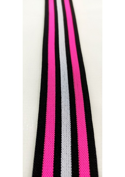 Pembe Siyah Lastik Şerit modelleri