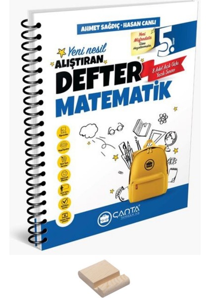 5. Sınıf Matematik Hazırlayan Defter ve Telefon Tutucu
